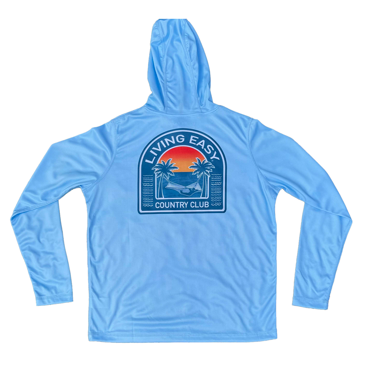 Living Easy® Country Club L/S Hooded Performance Shirt - Living Easy®