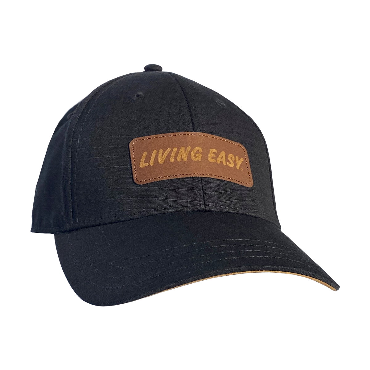 Living Easy® Black Ripstop Hat - Living Easy®