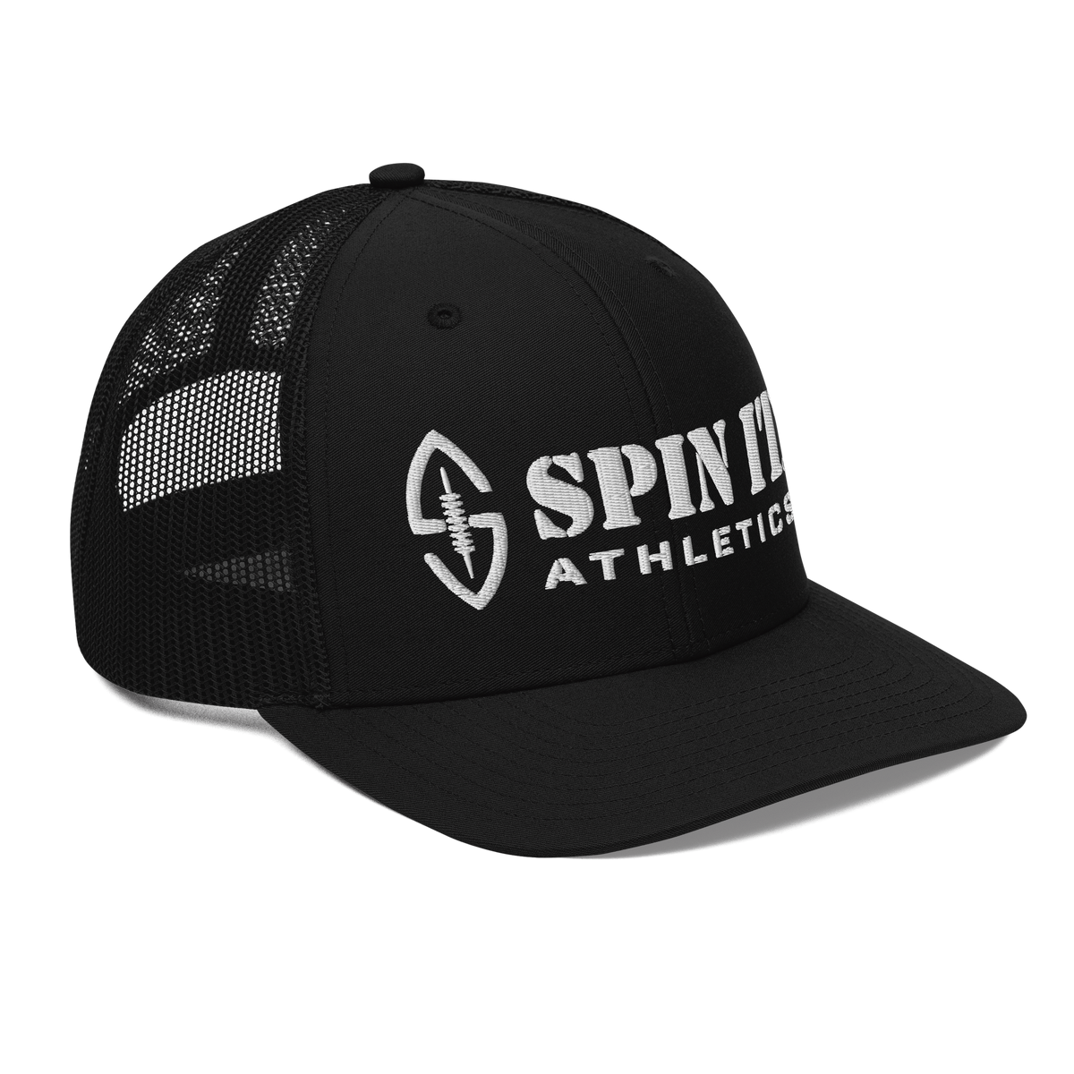 Spin It Black Trucker Hat - Living Easy®