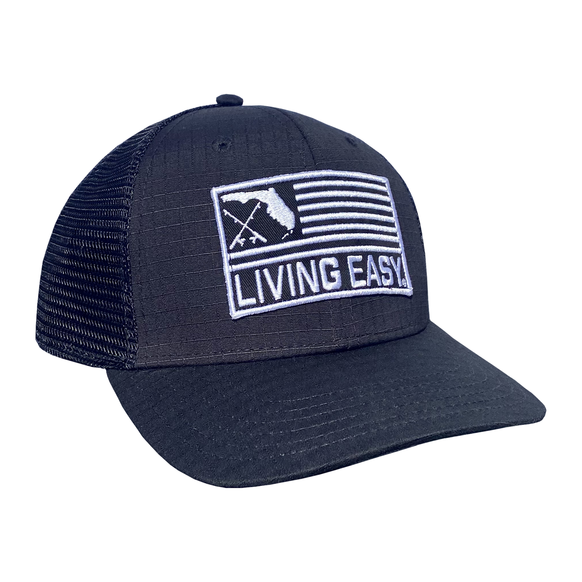 Florida Fish Ripstop Trucker Hat - Living Easy®