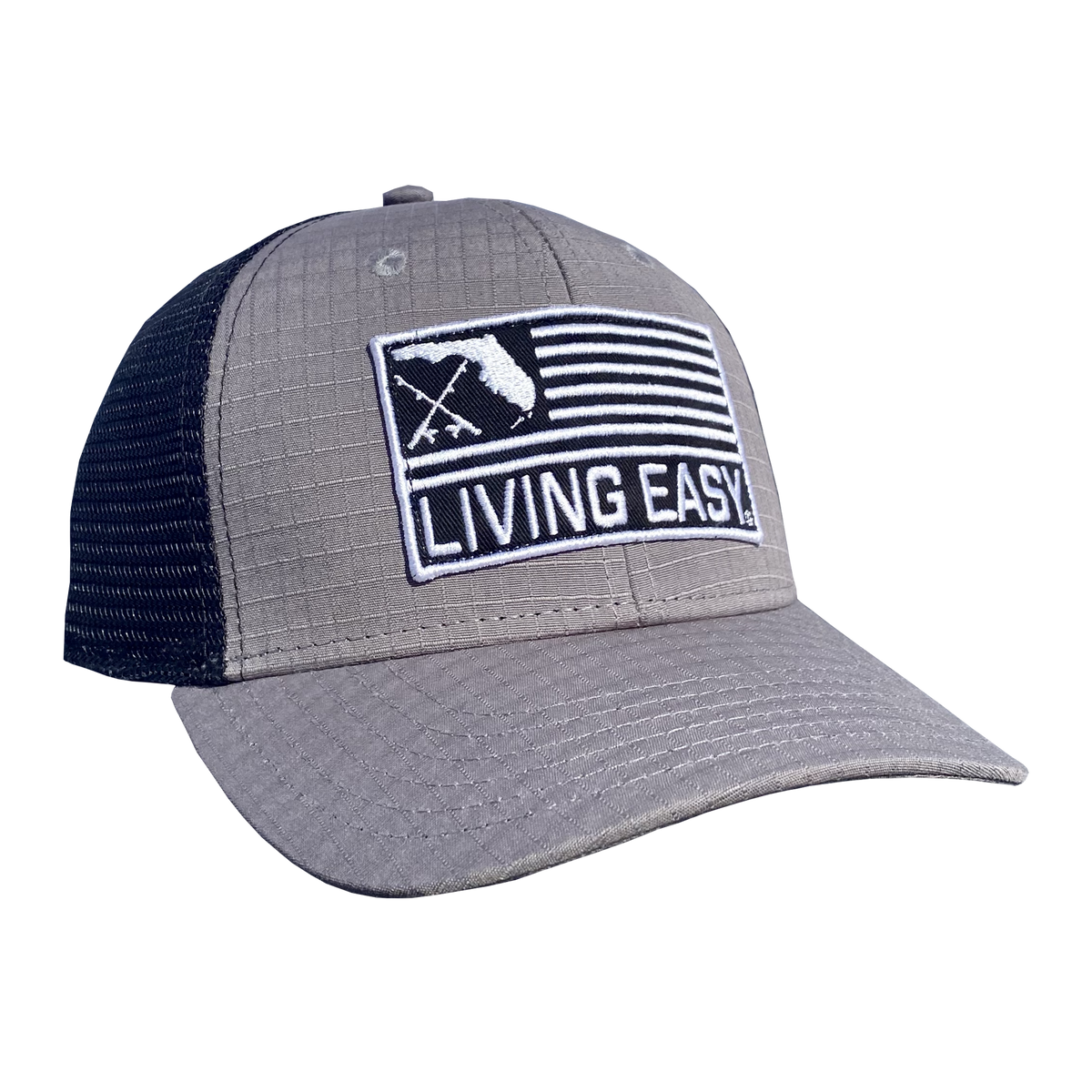 Florida Fish Ripstop Trucker Hat - Living Easy®