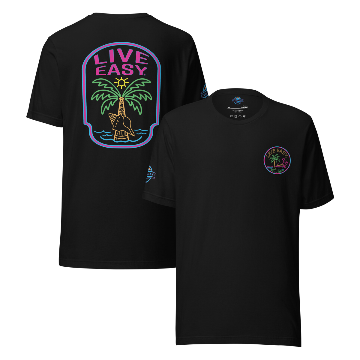 Live Easy® Electric Palm Tee - Living Easy®