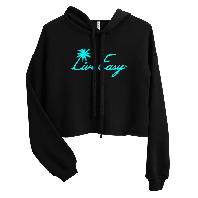 Live Easy Crop Hoodie - Living Easy®