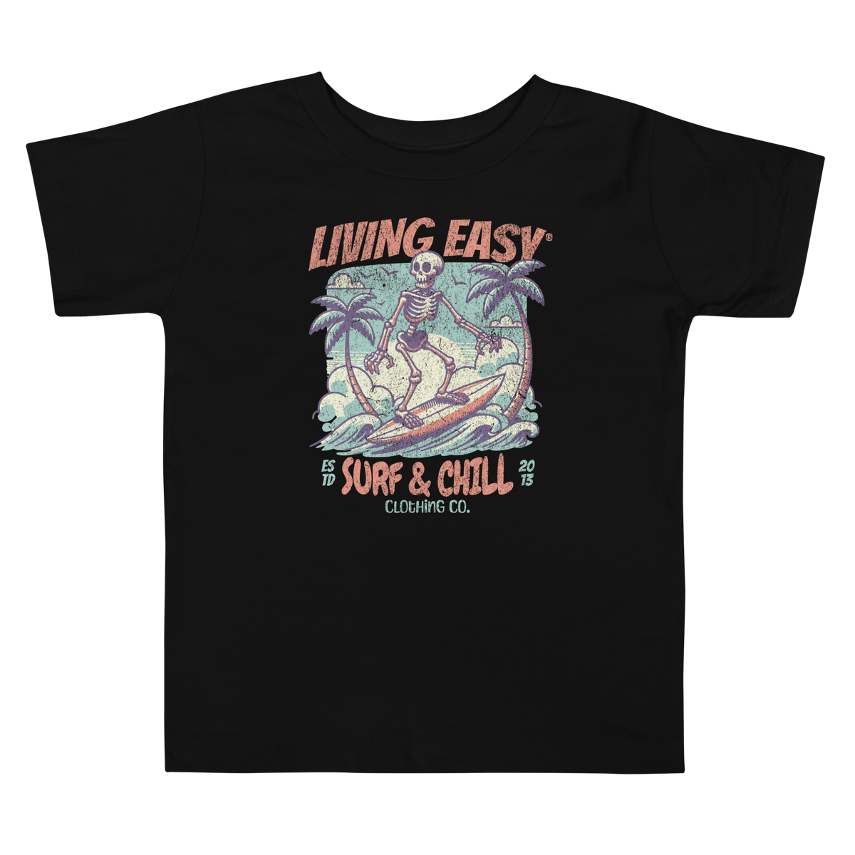 Living Easy® Surf and Chill Kids Tee - Living Easy®