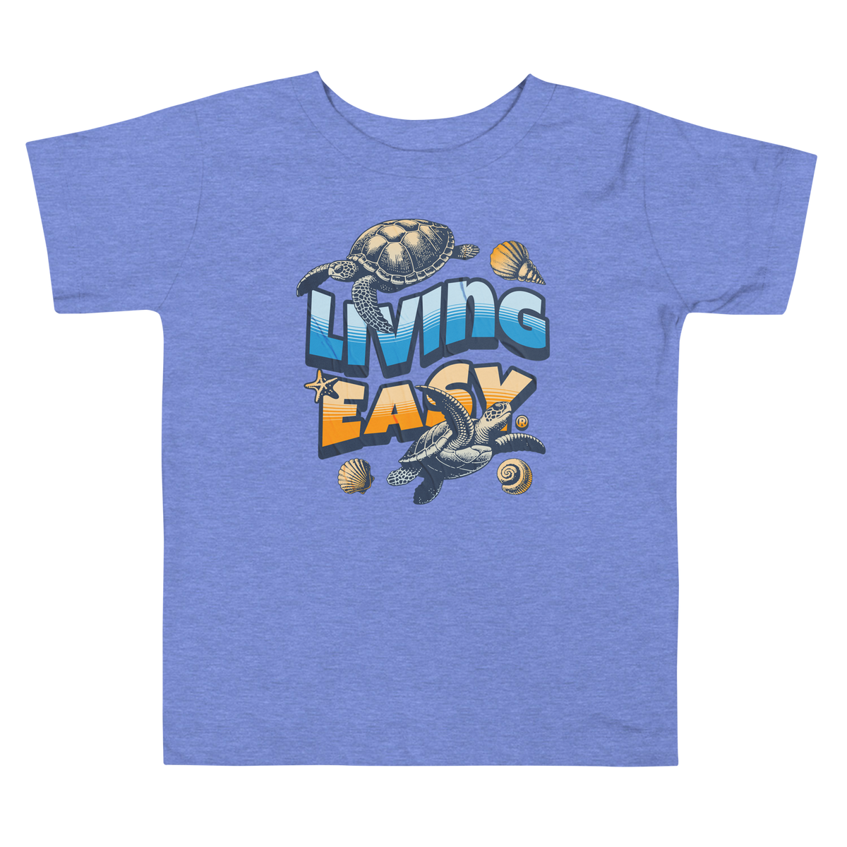 Living Easy® Turtle Vibes Kids Tee - Living Easy®