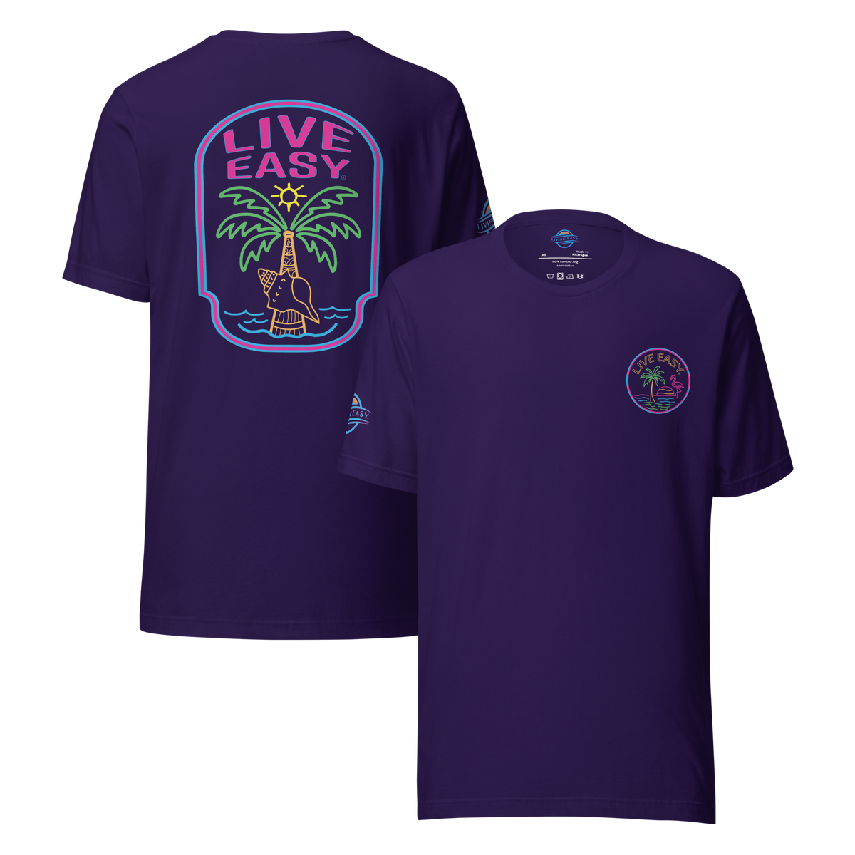 Live Easy® Electric Palm Tee - Living Easy®