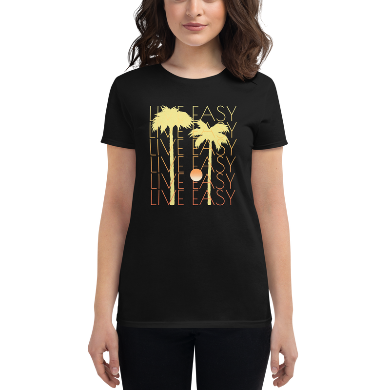 Live Easy® Palms Women's Tee - Living Easy®