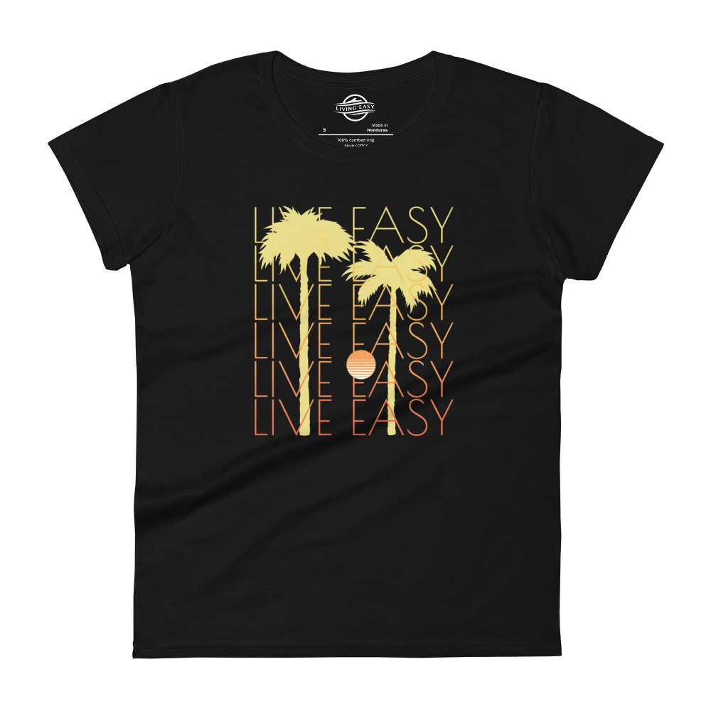 Live Easy® Palms Women's Tee - Living Easy®