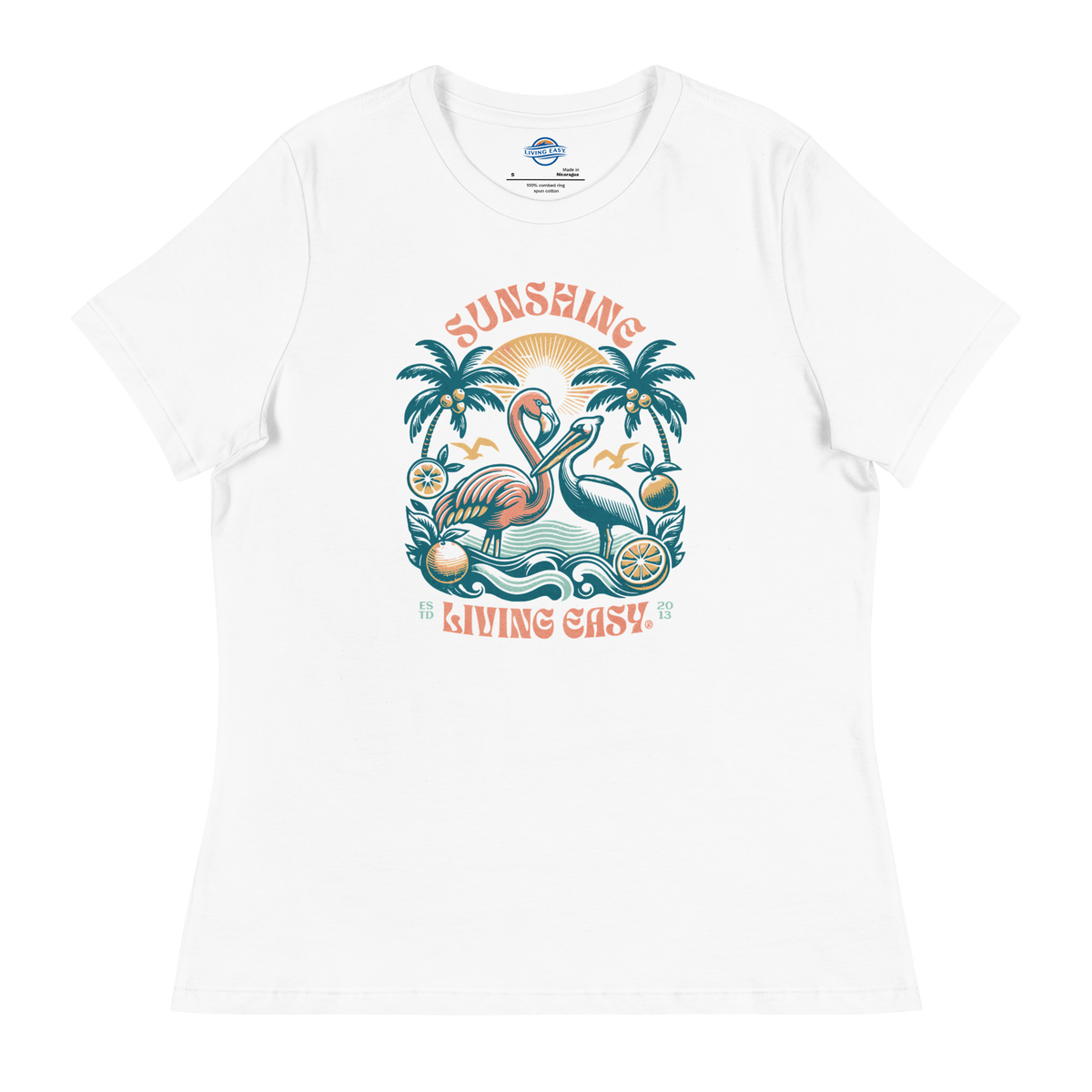 Living Easy® Sunshine Women's Relaxed Tee - Living Easy®