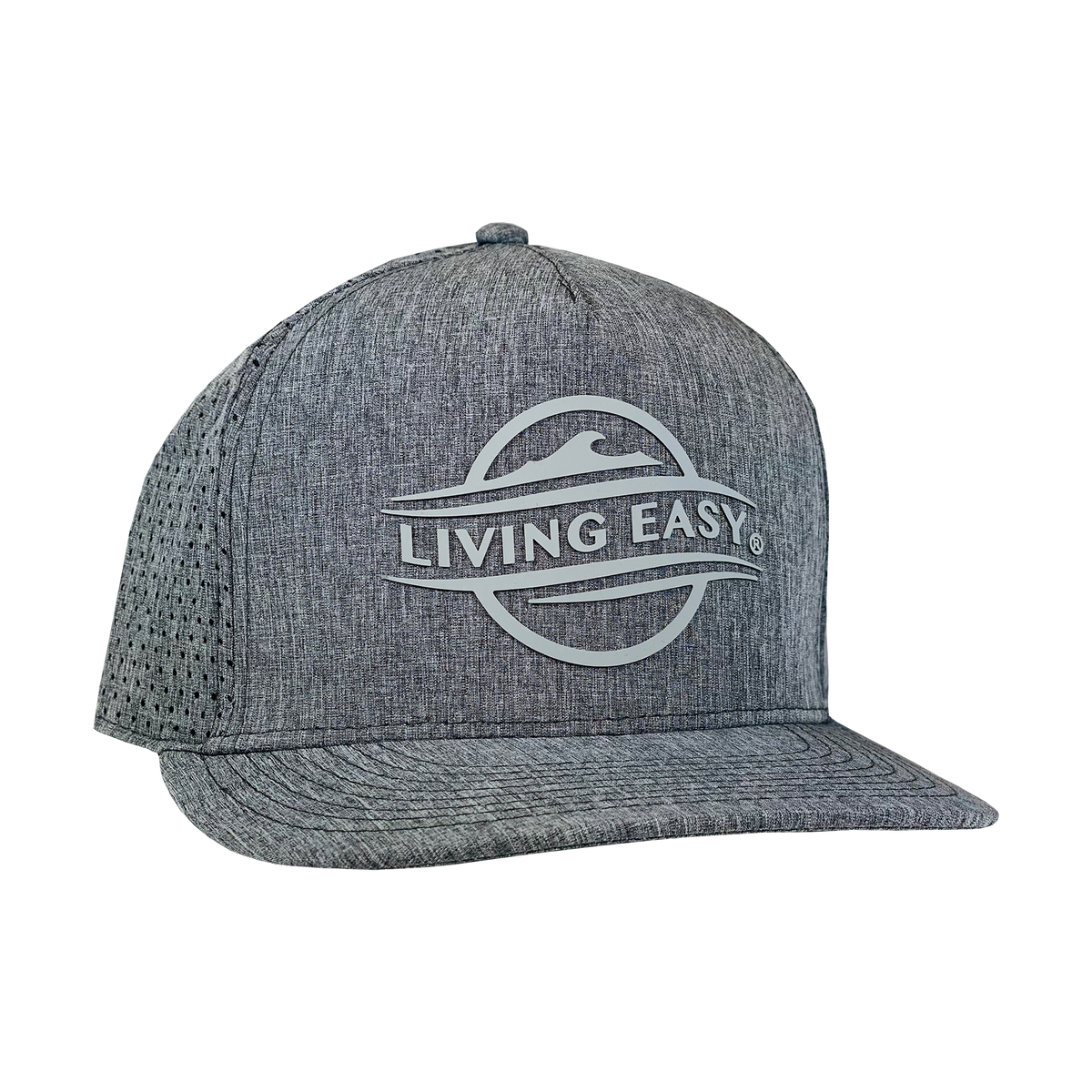 Living Easy® Logo Black Heather Hat - Living Easy®