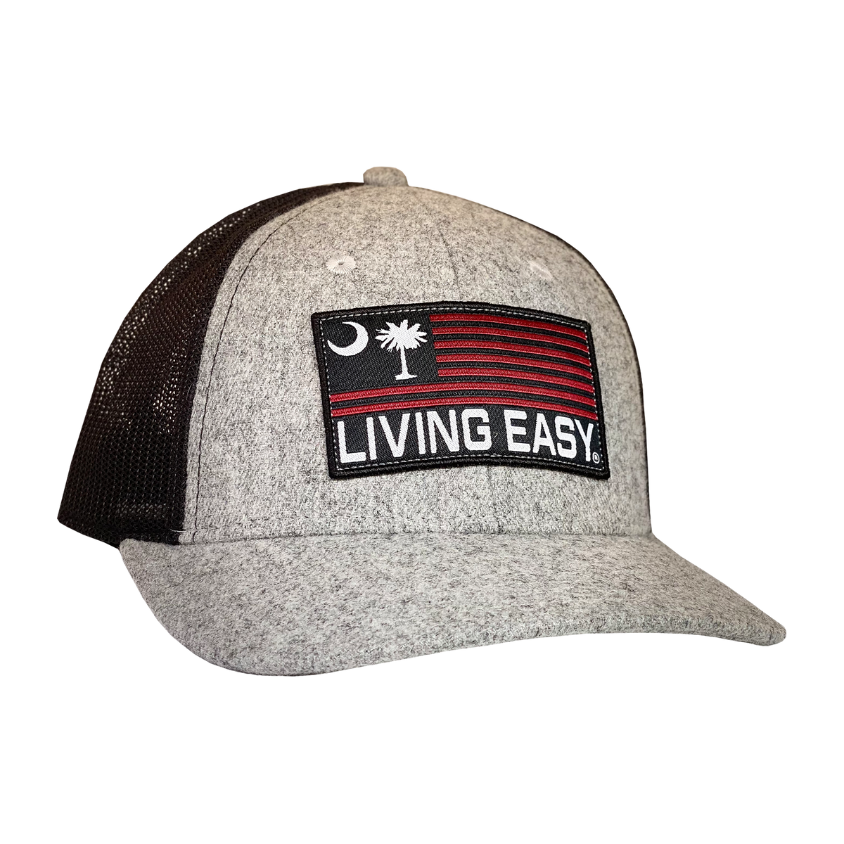 South Carolina Patch Heather Grey Hat - Living Easy®