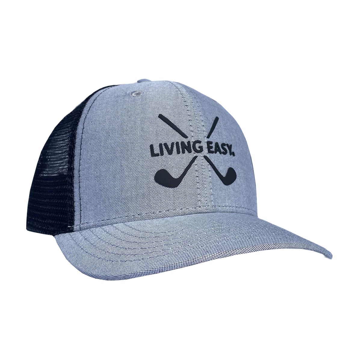Living Easy® Sticks Black Oxford Hat - Living Easy®