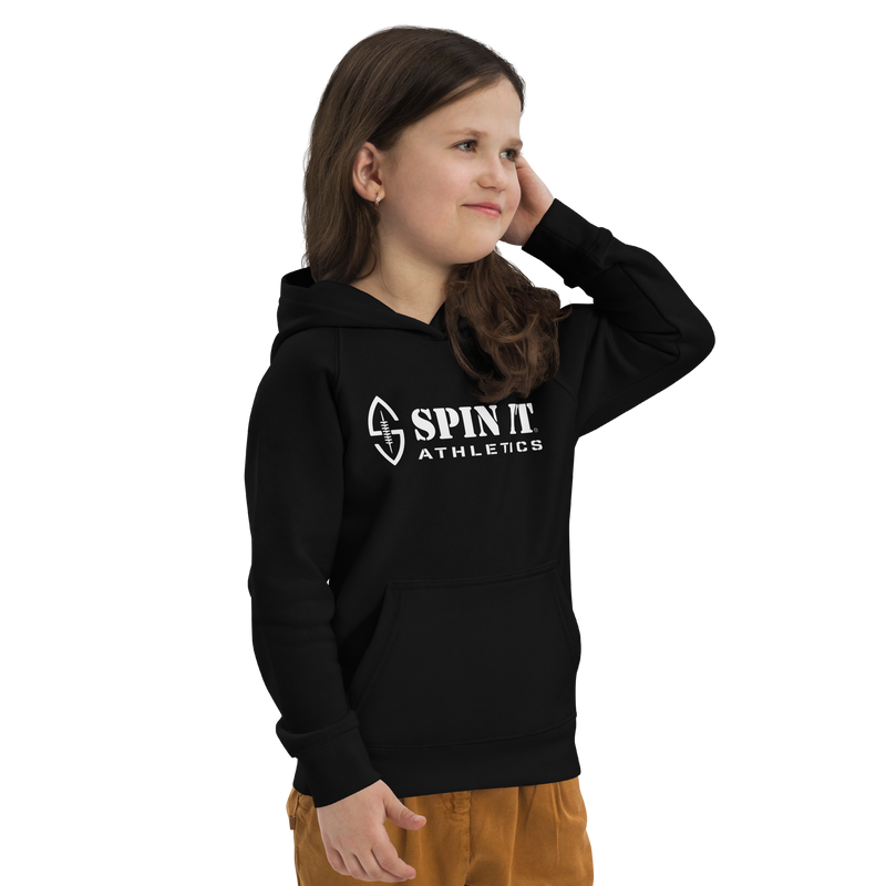 Spin It Youth Black Hoodie - Living Easy®