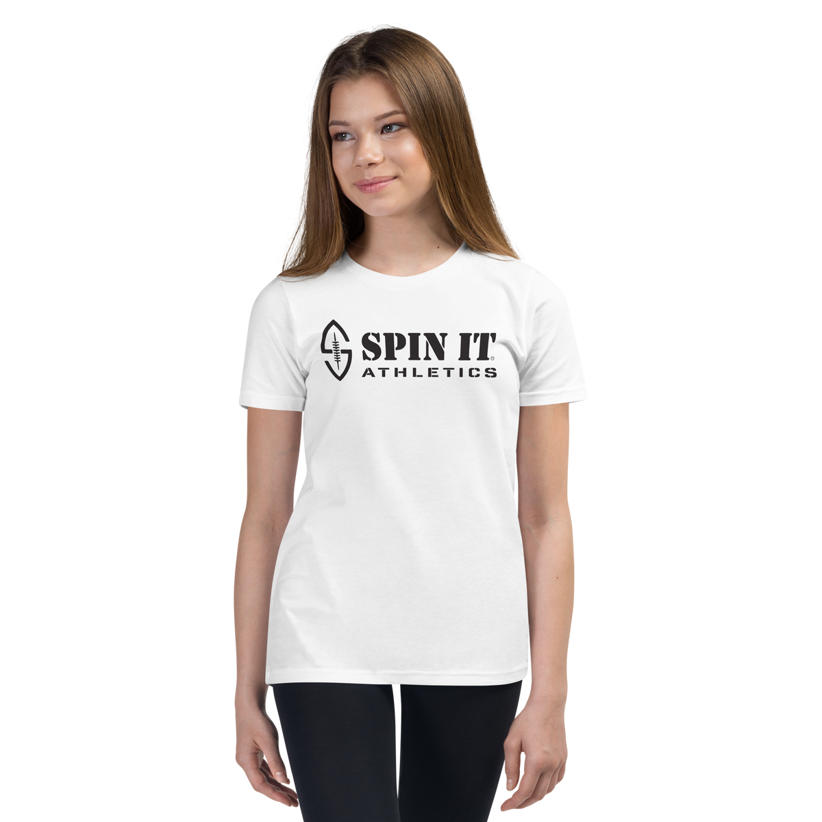 Spin It Youth White T-Shirt - Living Easy®