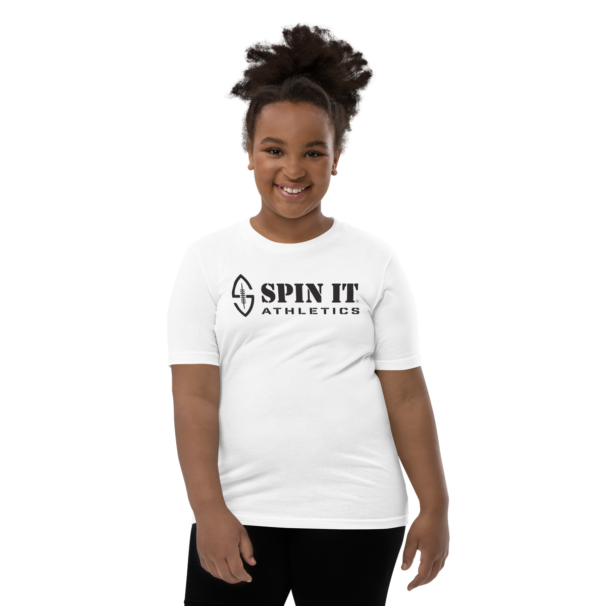 Spin It Youth White T-Shirt - Living Easy®