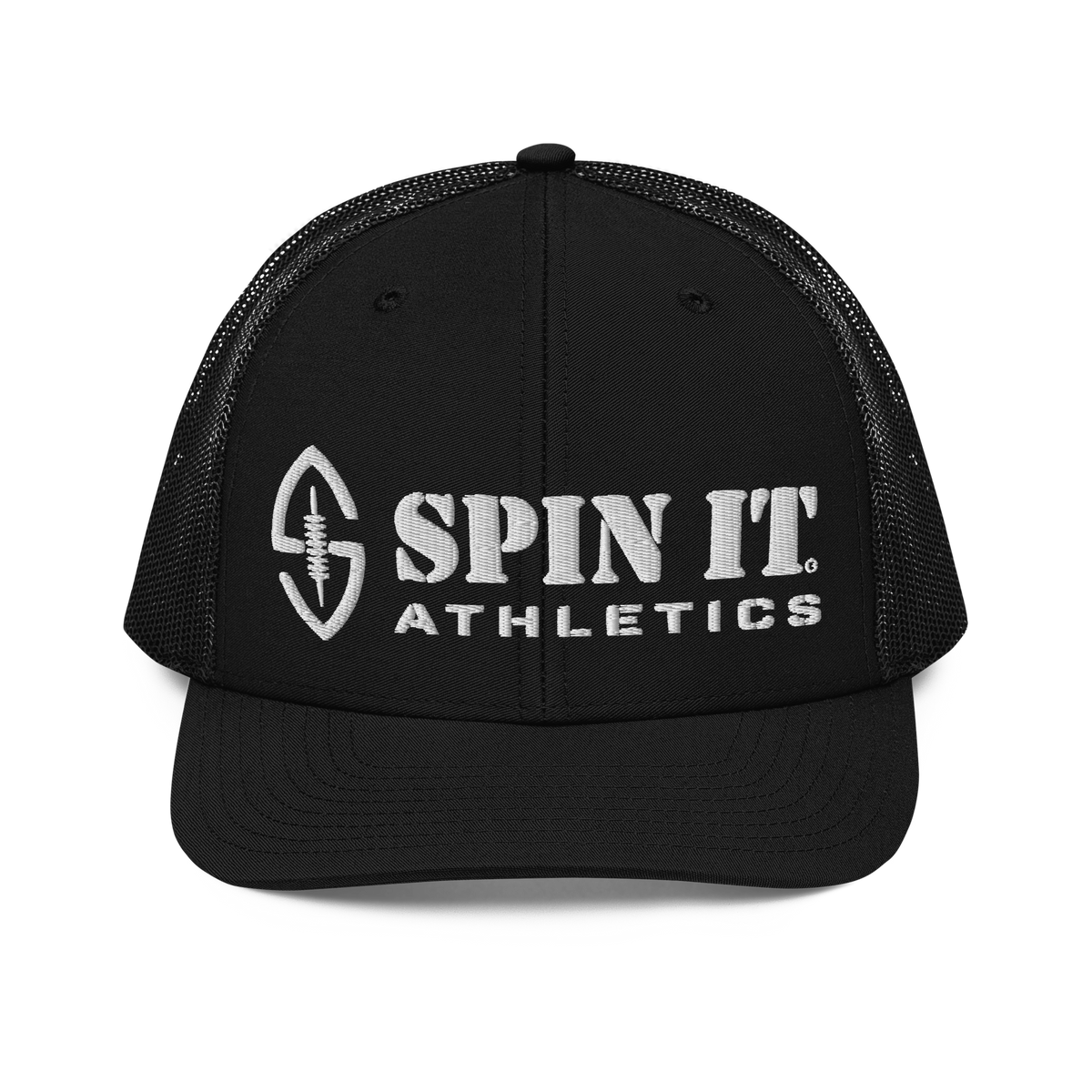 Spin It Black Trucker Hat - Living Easy®