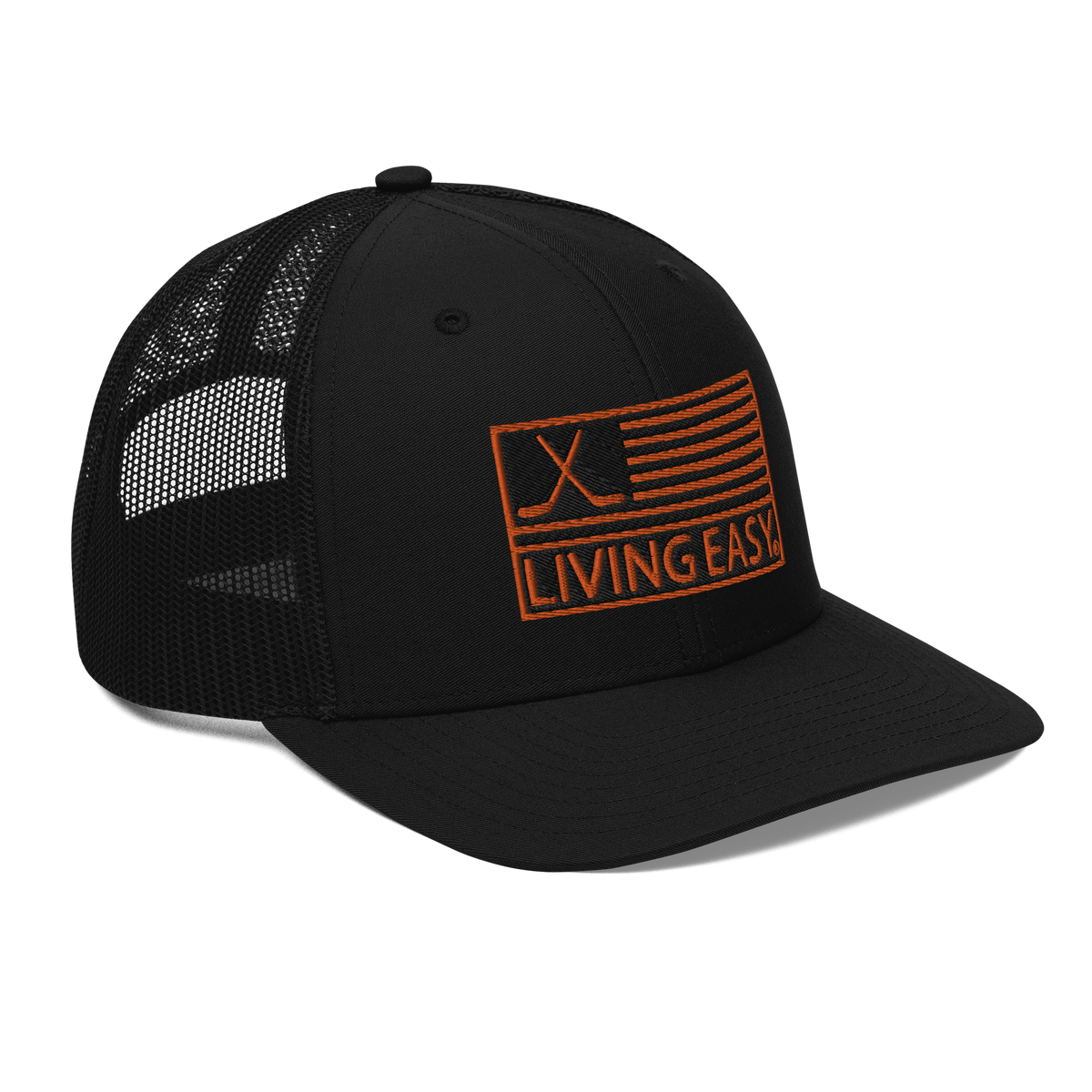 Living Easy® Hockey Flag Trucker Hat - Living Easy®