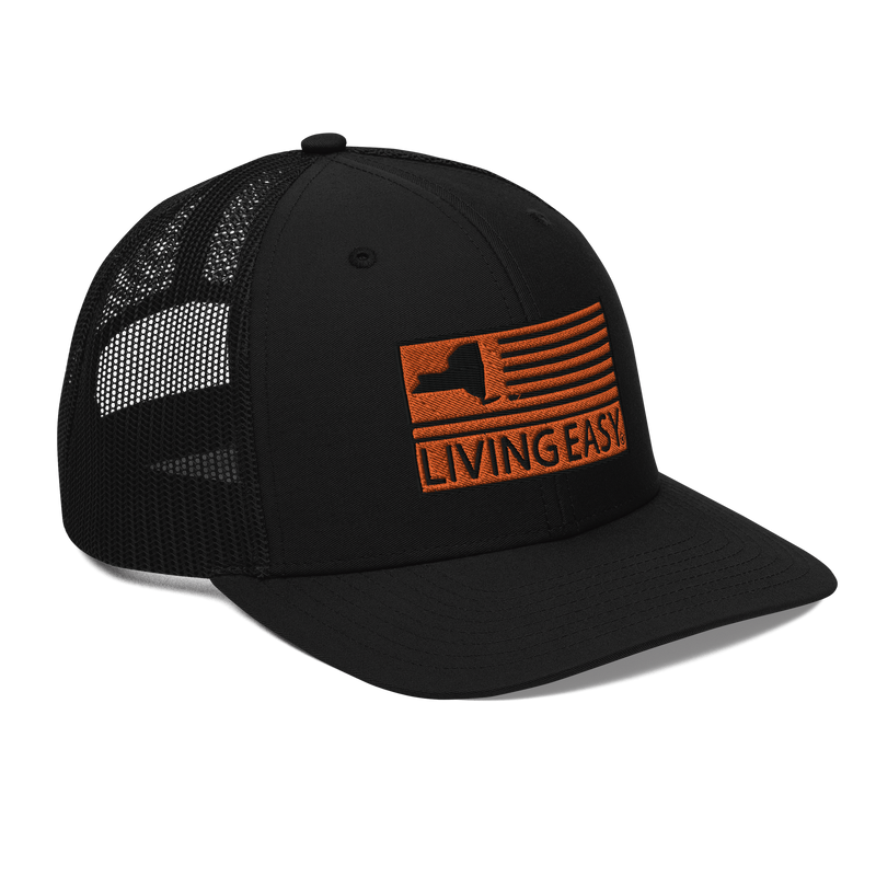 Living Easy® NY Flag Trucker Hat - Living Easy®