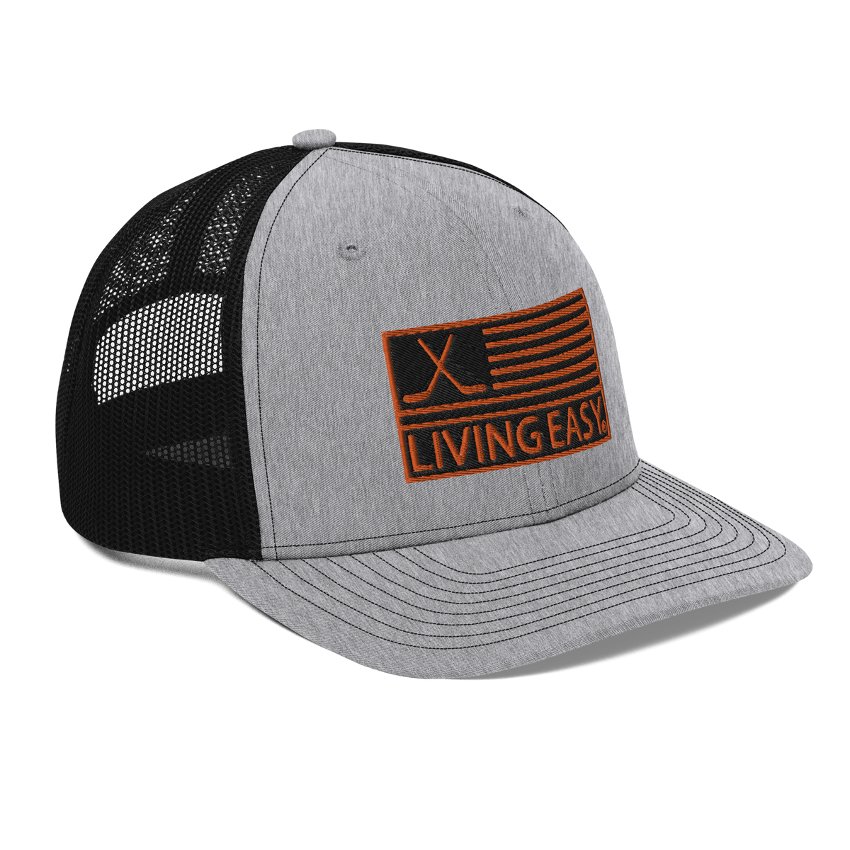 Living Easy® Hockey Flag Trucker Hat - Living Easy®