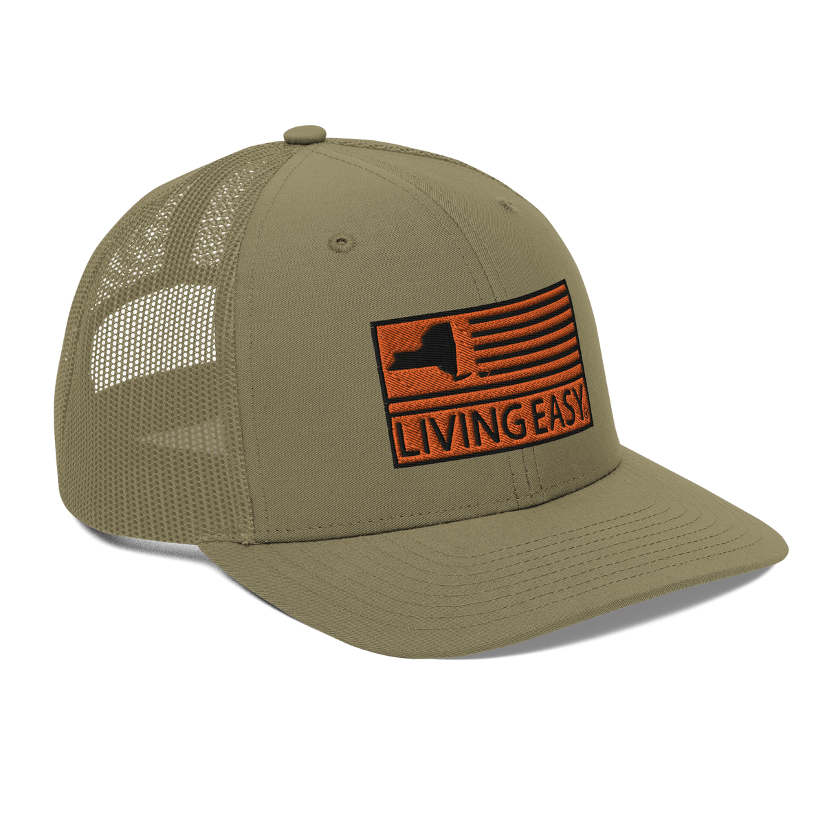 Living Easy® NY Flag Trucker Hat - Living Easy®