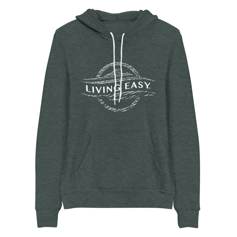 Living Easy® Faded Logo Hoodie - Living Easy®