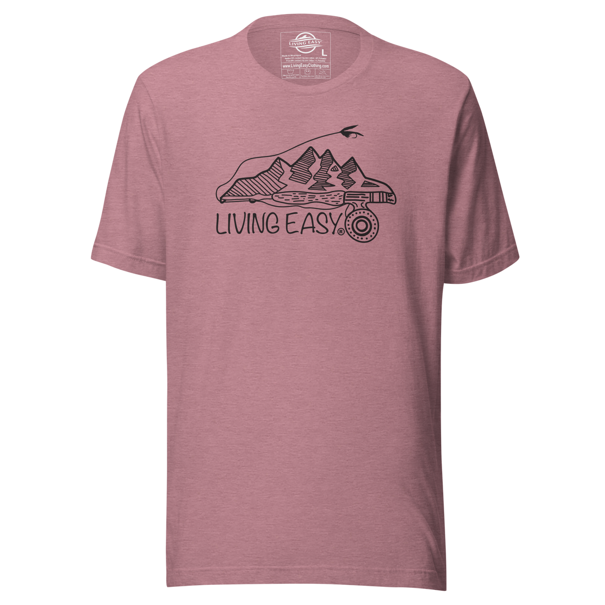 Mountain Fishing Tee - Living Easy®