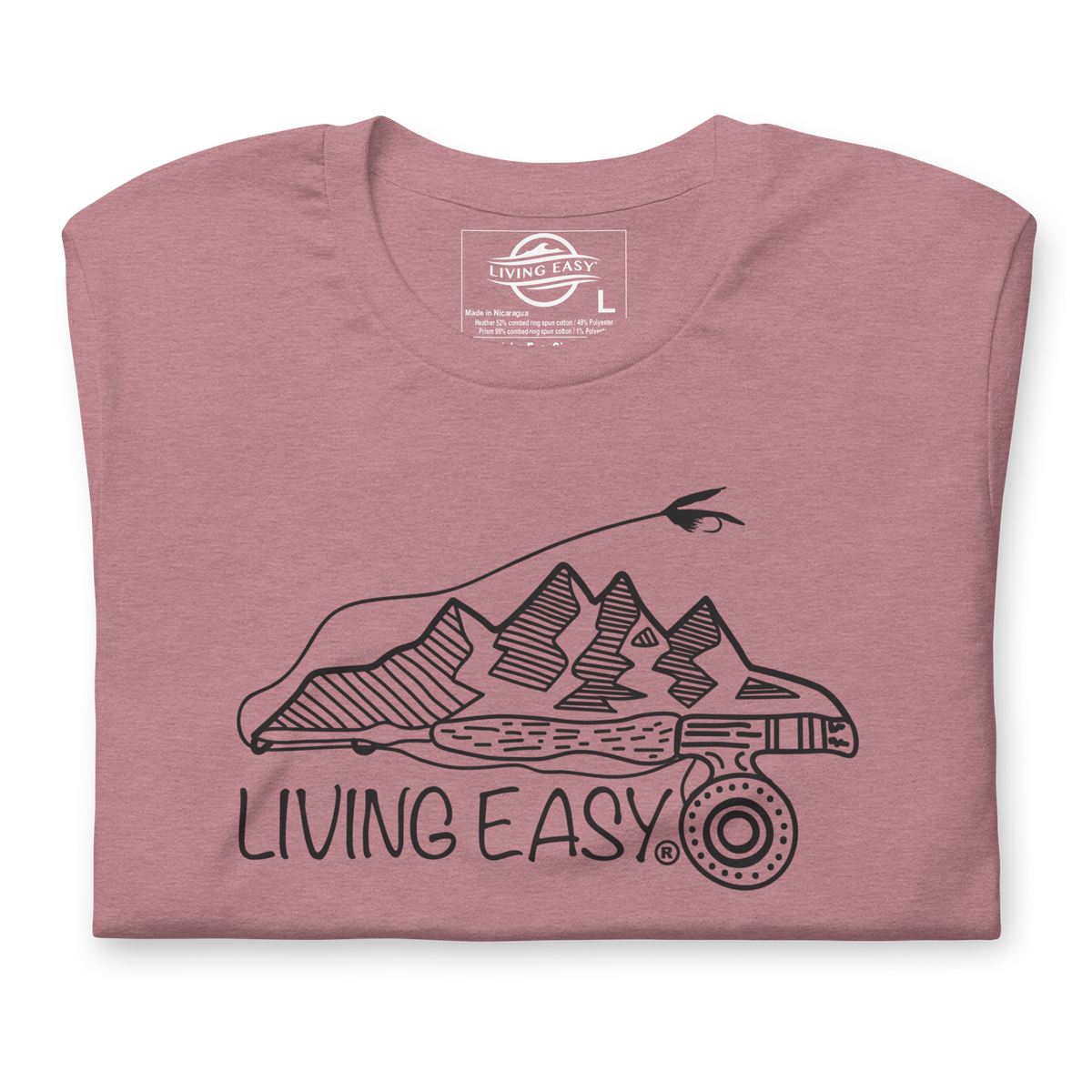 Mountain Fishing Tee - Living Easy®