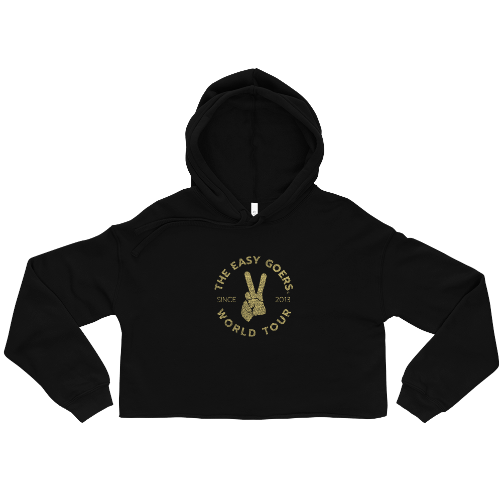 Easy Goers World Tour Crop Hoodie - Living Easy®