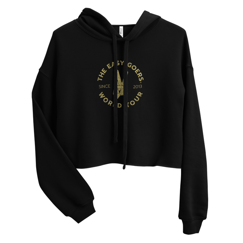 Easy Goers World Tour Crop Hoodie - Living Easy®