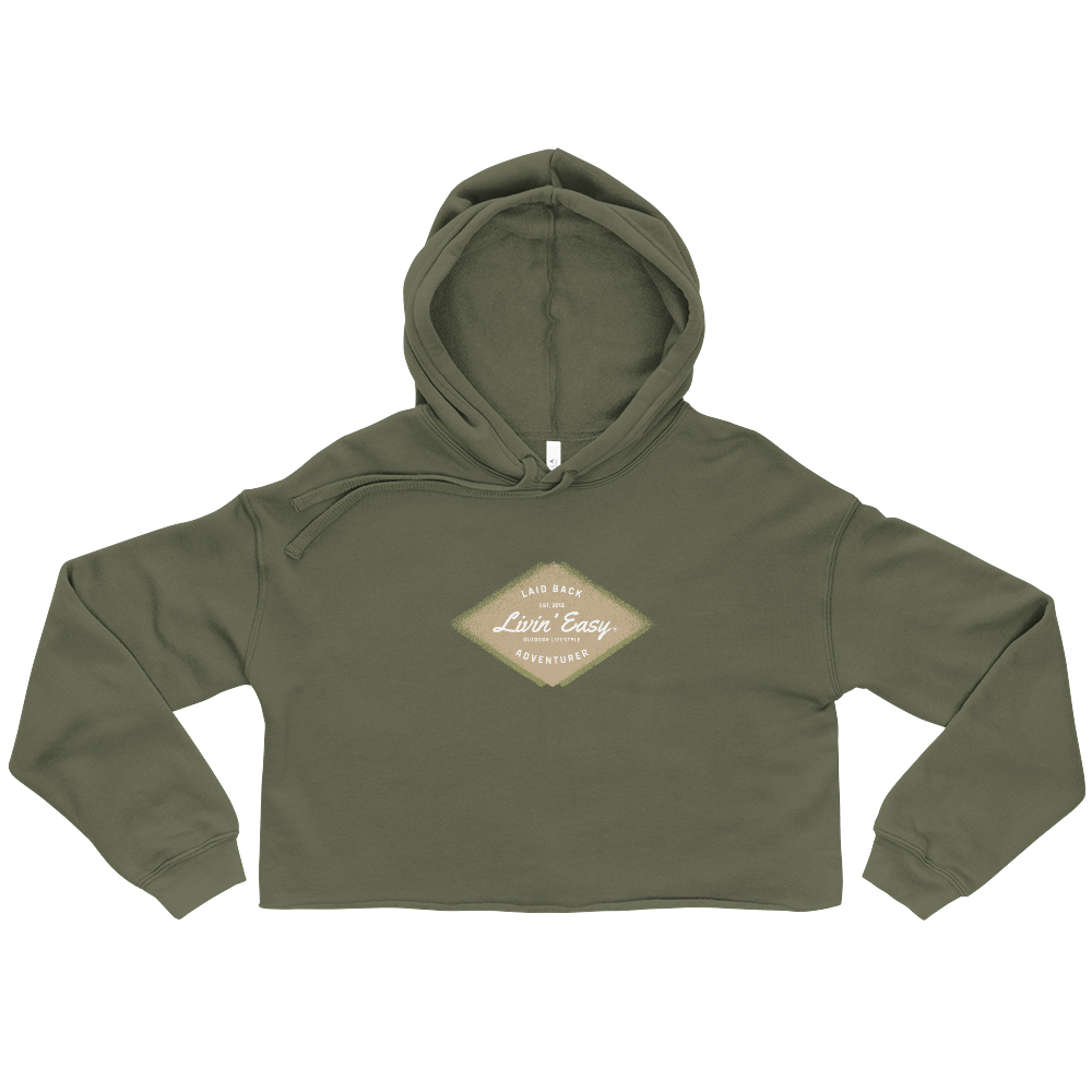 Laid Back Adventurer Crop Hoodie - Living Easy®